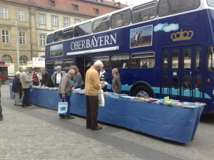 Buspromotion des Tourismusverbands München Oberbayern