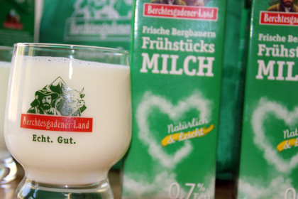 Neue Frühstücks-Bergbauermilch