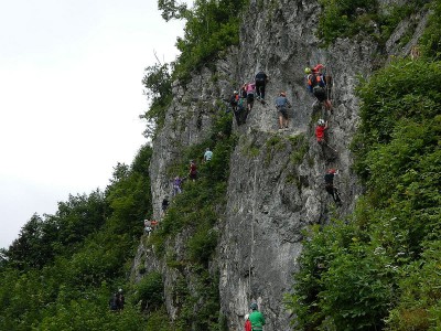 Klettersteig am Hanauerstein