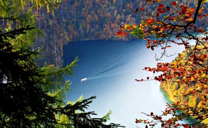 Herbstwanderung oberhalb des Königssees
