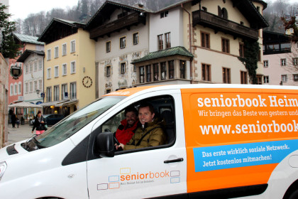 Das Seniorbook Heimatmobil im Berchtesgadener Land