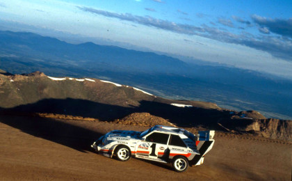 Audi Quattro S1 beim Pikes Peak 1987 © Audi