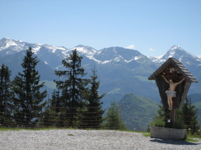 Gipfelkreuz am Hirschkaser