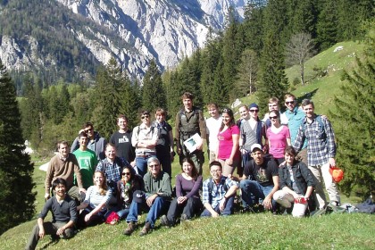 Yale-Studenten im Nationalpark Berchtesgaden