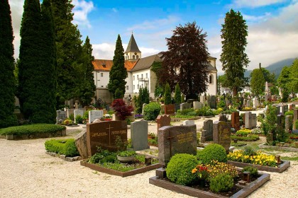 Der Bad Reichenhaller Stadtfriedhof St. Zeno