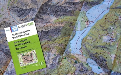 Alpenvereinskarte BY 21 – Nationalpark Berchtesgaden | Watzmann