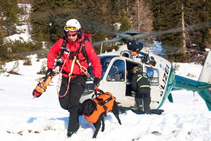 Bergwacht Hundeführer ©BRK BGL