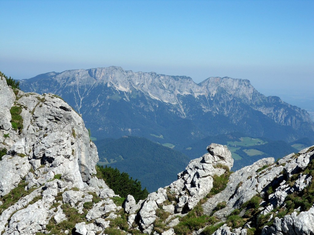 Blick auf den Untersberg