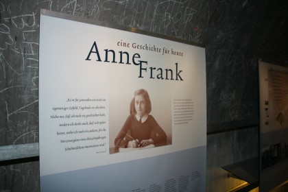 Anne Frank in der Dokumentation Obersalzberg