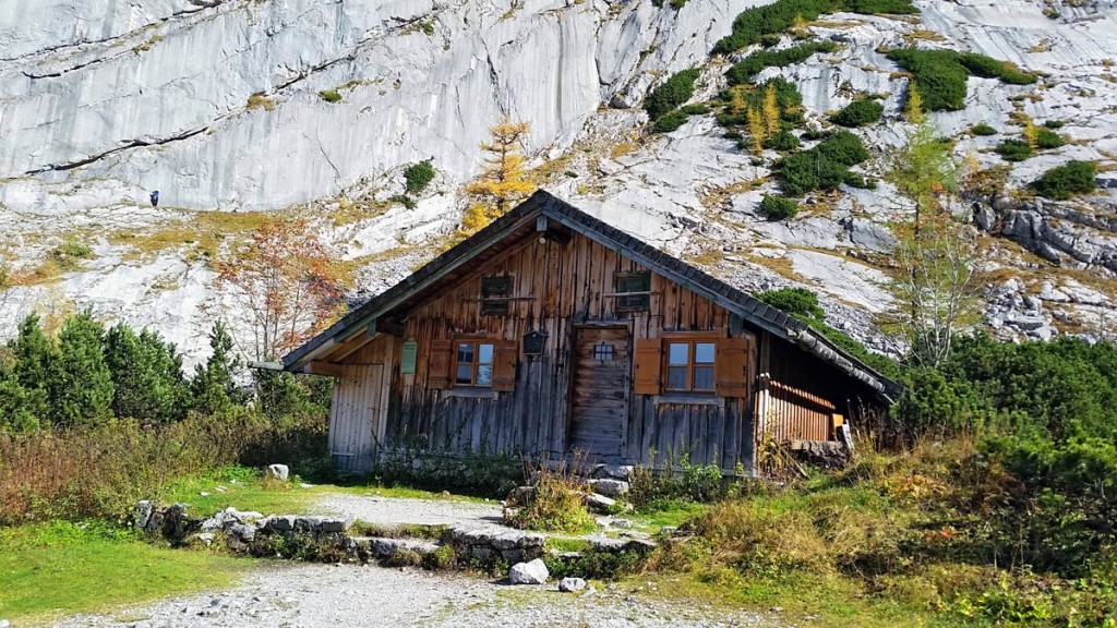 Hütte an der Blaueishütte
