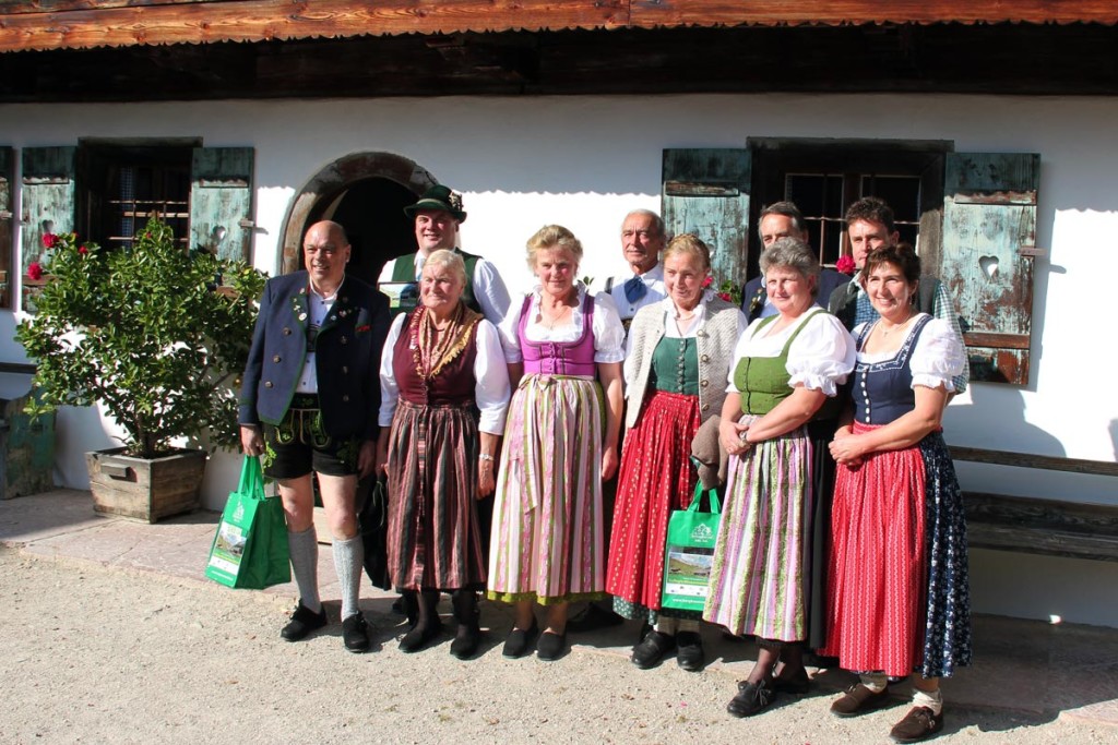 Die bayerischen Gewinner der EuRegio-Wiesenmeisterschaft 2014 Quelle: Molkerei Berchtesgadener Land