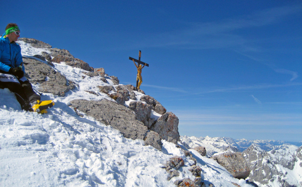 Gipfelkreuz Watzmann Hocheck