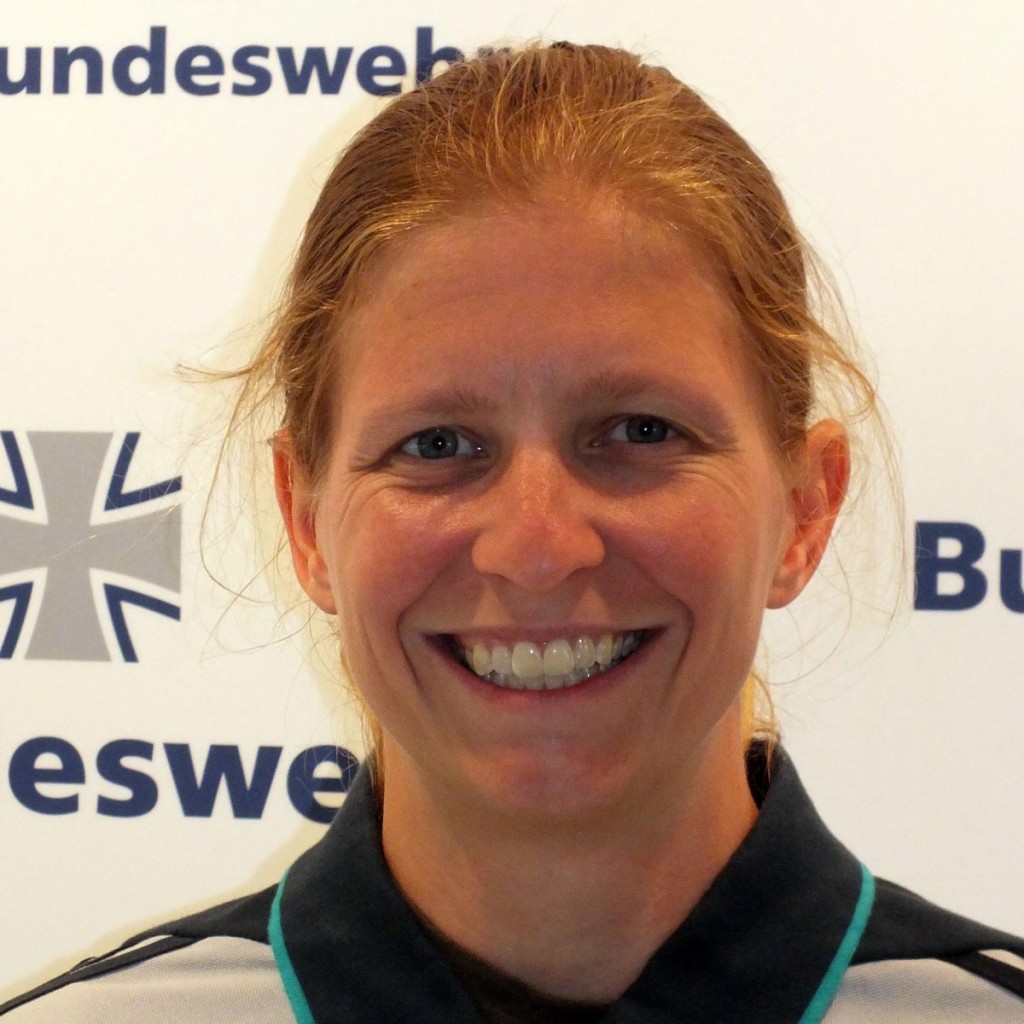 Die Biathlon-Weltmeisterin Oberfeldwebel Franziska Hildebrand ist seit neun Jahren als Sportsoldatin bei der Bundeswehr.
