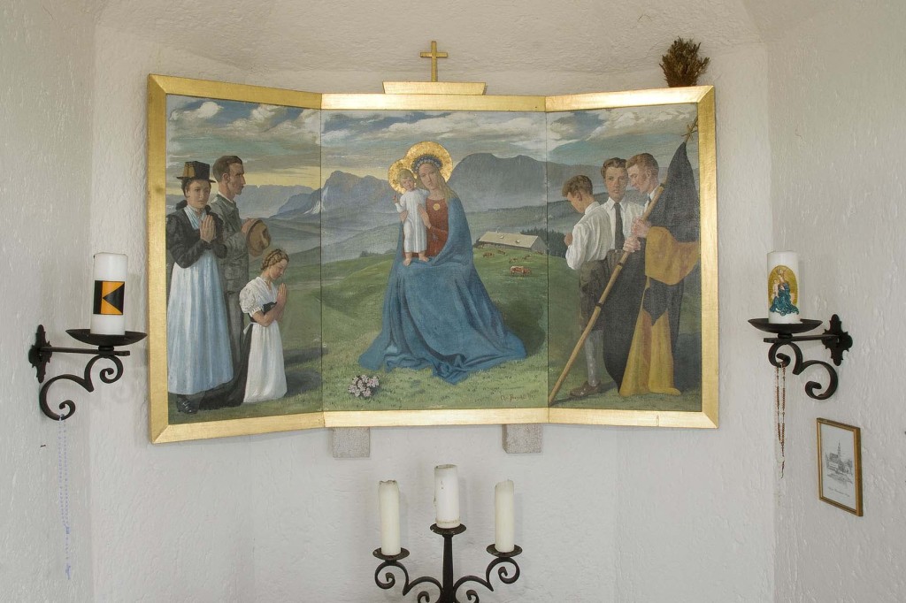 Bildnis in der Kapelle auf dem Teisenberg