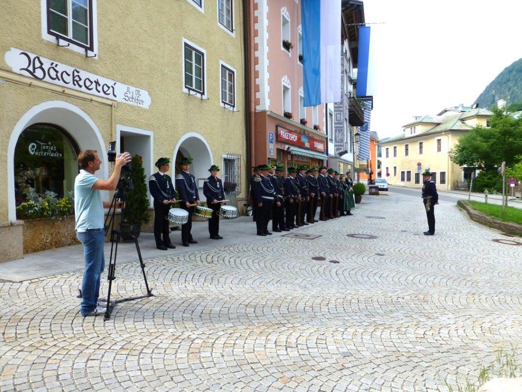 BR filmt Prangertag in Marktschellenberg © Franz Heger, MSchbg