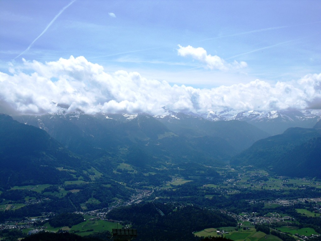 Blick auf den Berchtesgadener Talkessel