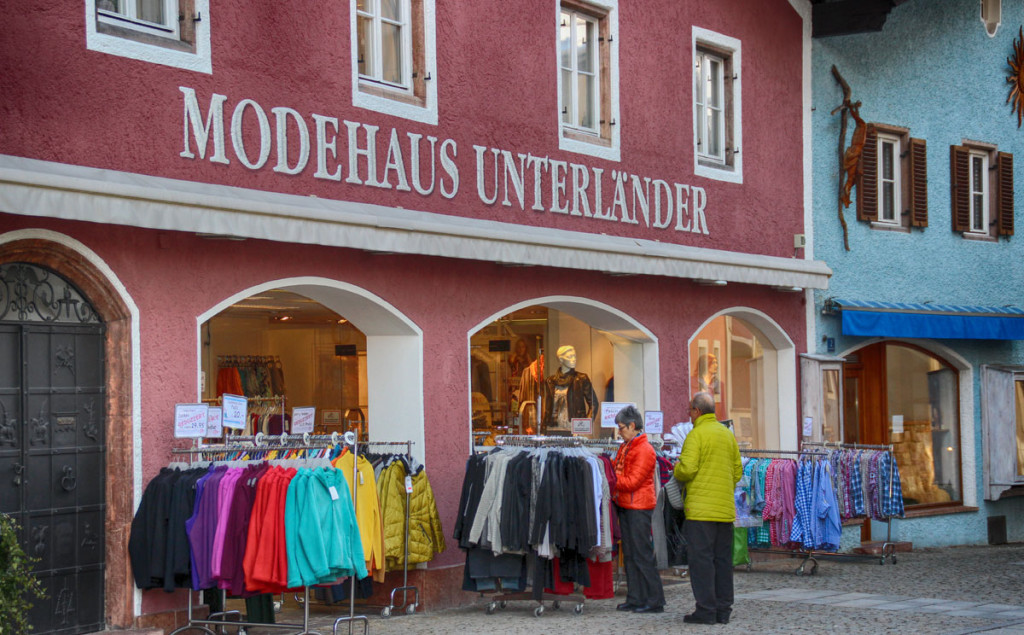 Das Modehaus Unterländer in Berchtesgaden