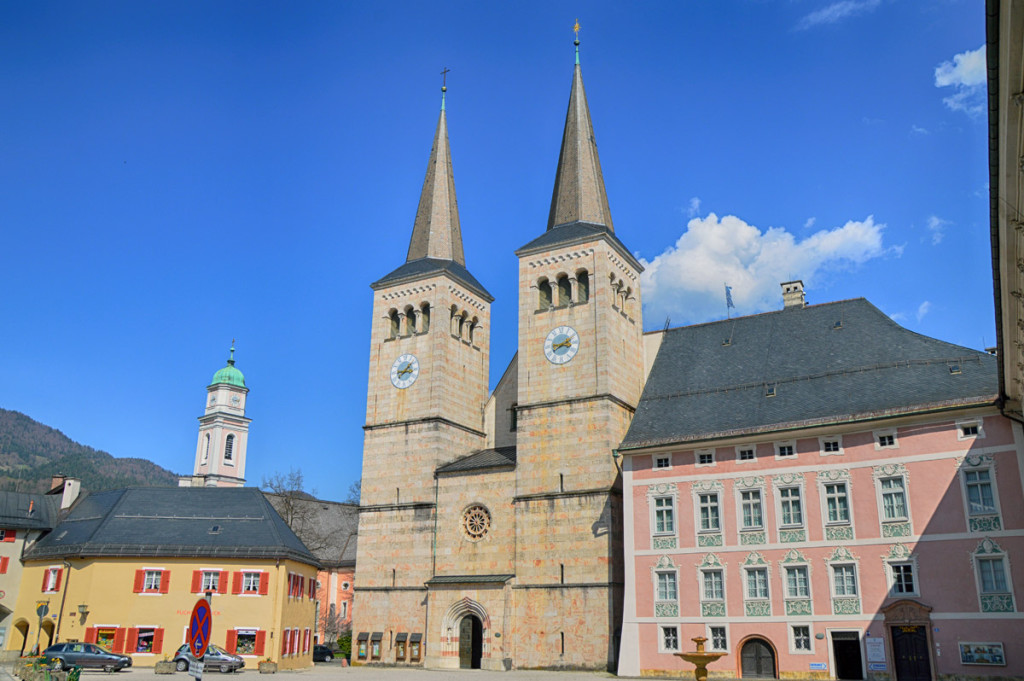 Die Stiftskirche Berchtesgaden