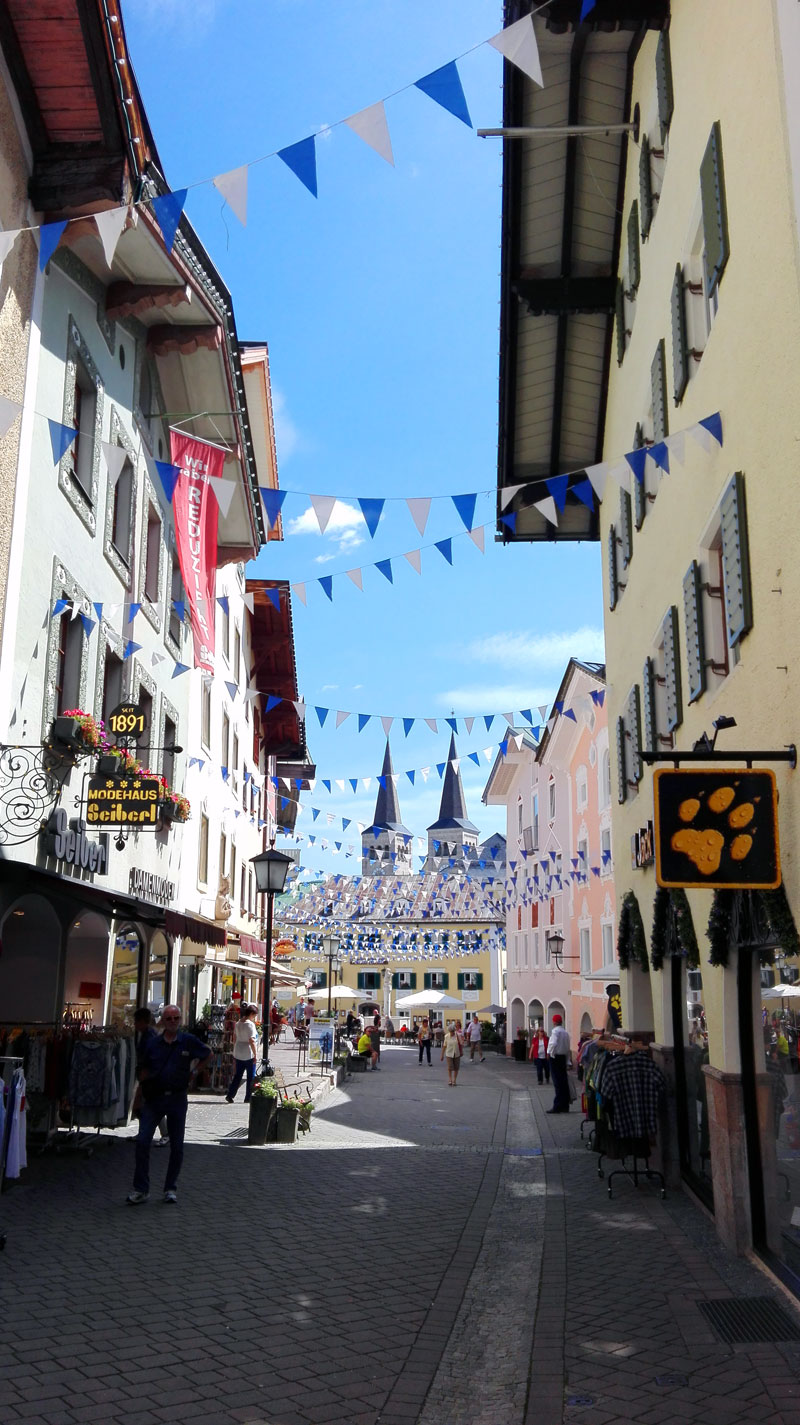 Berchtesgadener Fußgängerzone