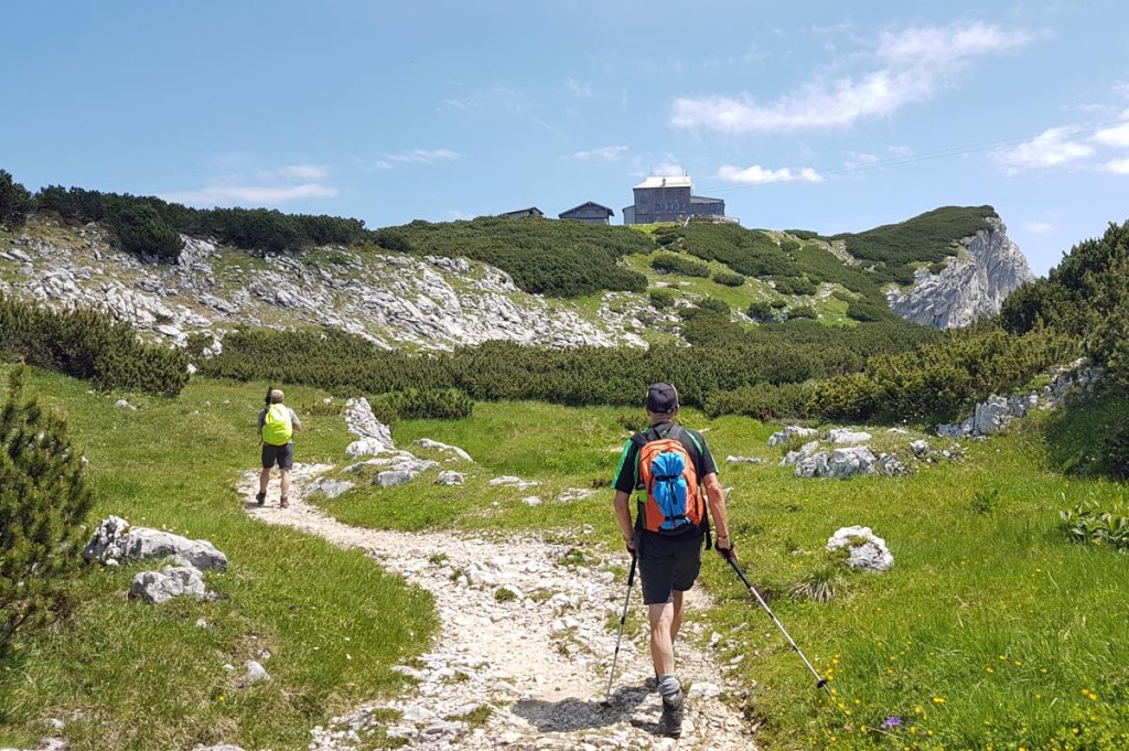 Der Weg zum Stöhrhaus auf dem Untersberg