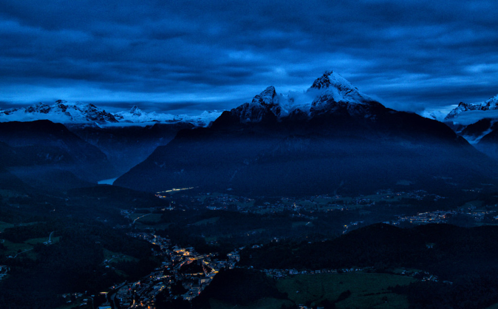 Nacht über Berchtesgaden