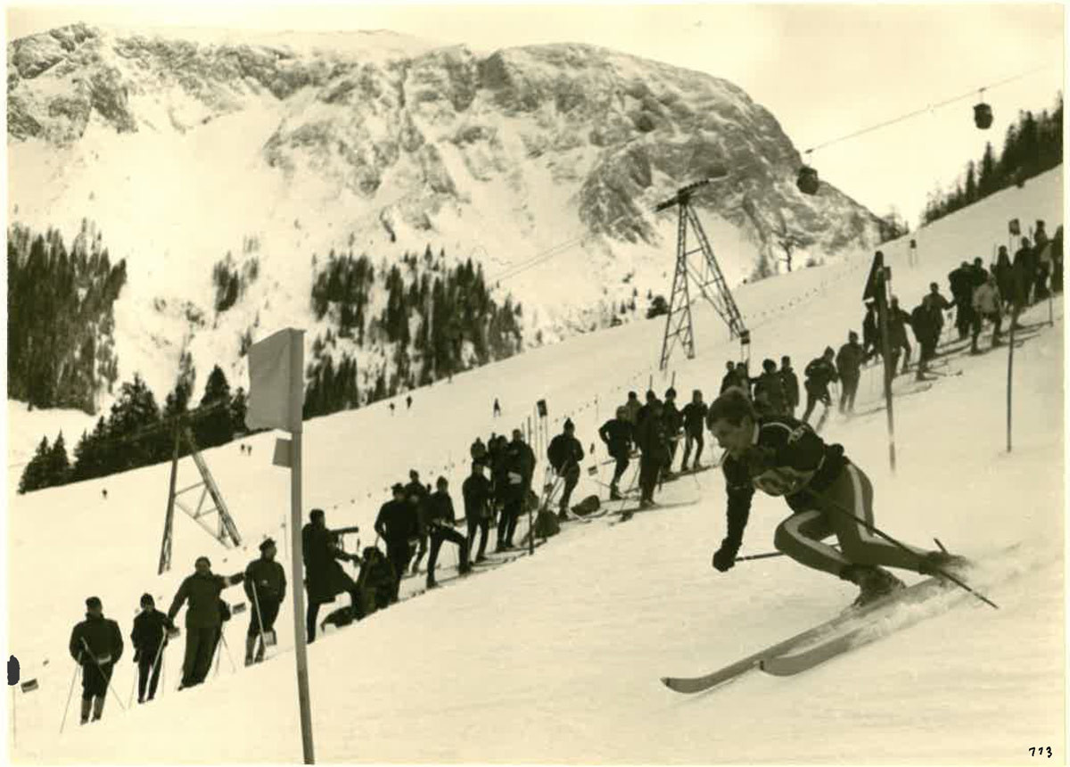 Ski Wletcup Slalom 1967 am Jenner © TRBK