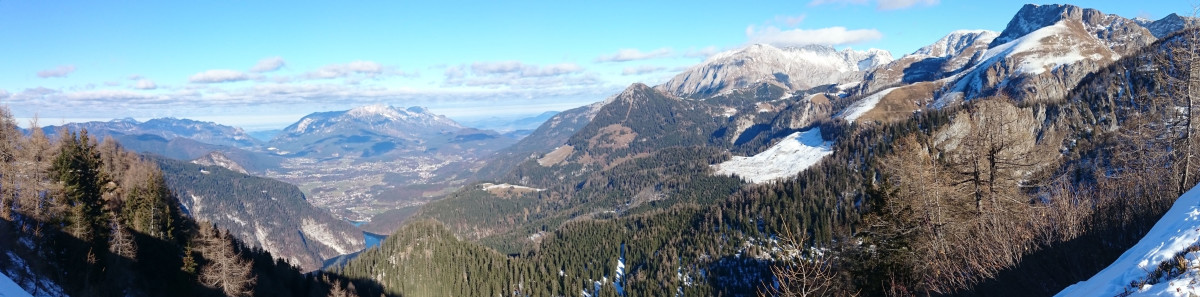 Das Berchtesgadener Tal, von Untersberg über Jenner und Brett bis zu den Hohen Rossfeldern