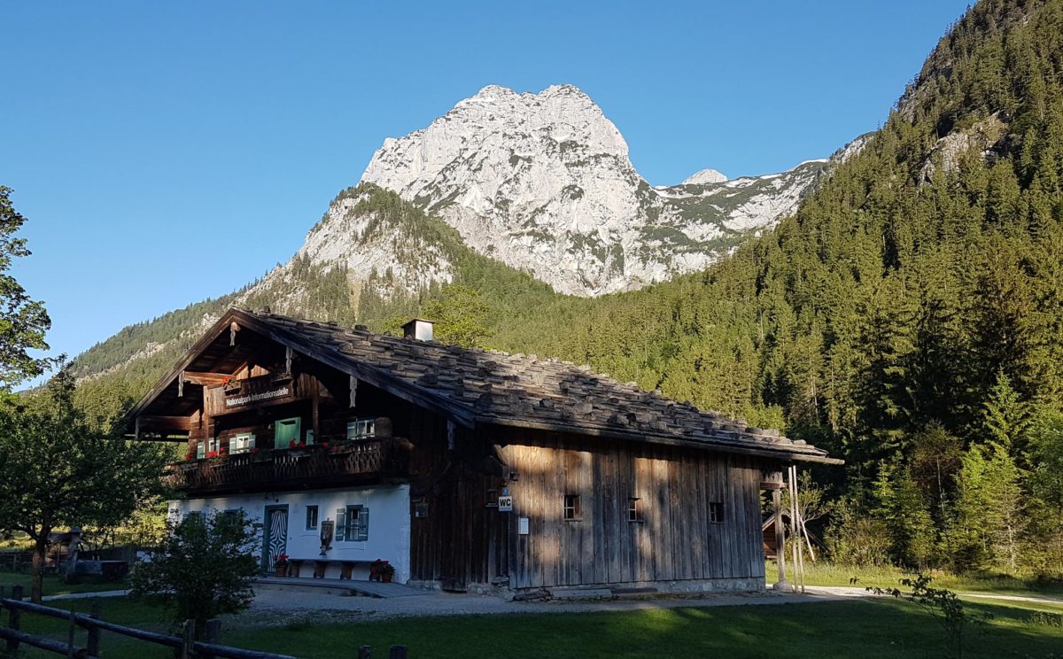 Das Klausbachhaus, Informationsstelle des Nationalparks Berchtesgaden