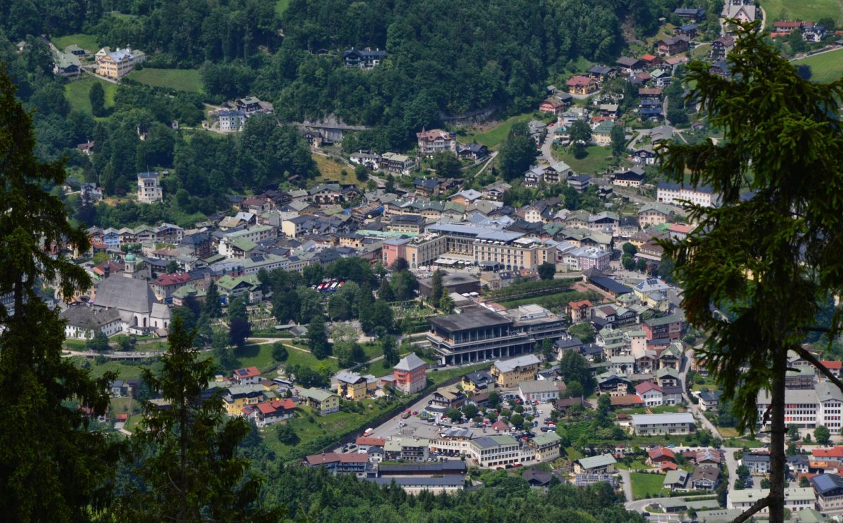 Der Markt Berchtesgaden, dort wird heute 500 Jahre Salzbergwerk gefeiert