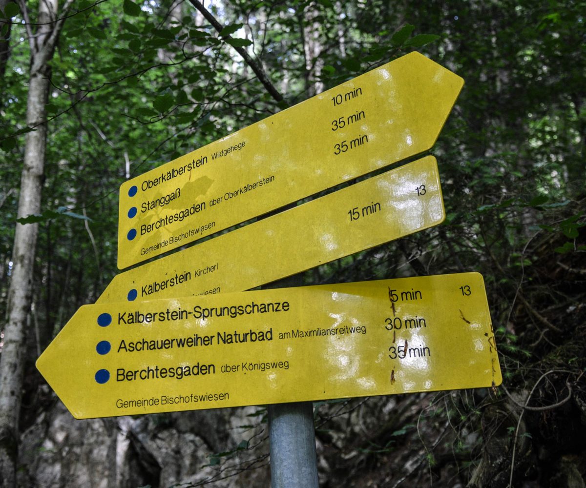 Viele Wandermöglichkeiten am Kälberstein