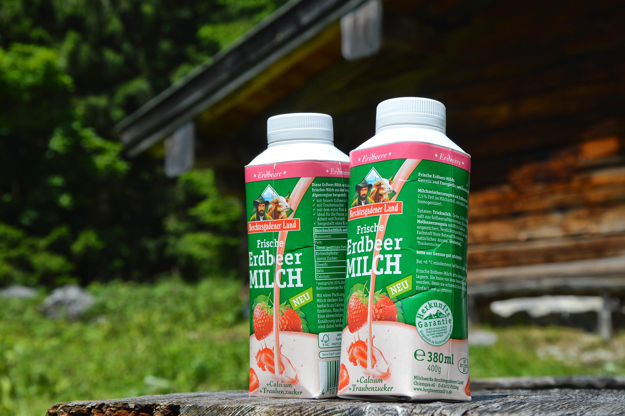 Fast wie selbstgemacht: Die neue Berchtesgadener Land Erdbeer-Milch