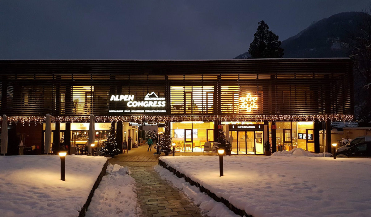 Noch ist Winter am AlpenCongress Berchtesgaden