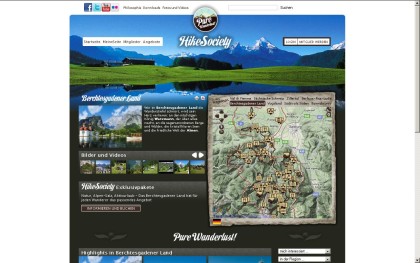 Hike Society Homepage