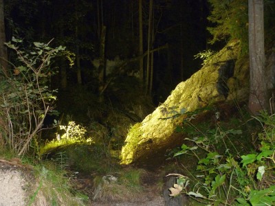 Beleuchtung Zauberwald Ramsau