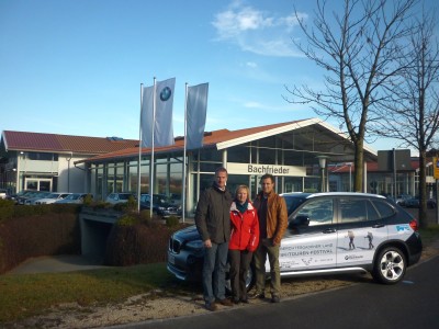 Toni Grassl (Grassl eps), Karin Mergner (BGLT), Christian Gumpinger (Autohaus Bachfrieder)