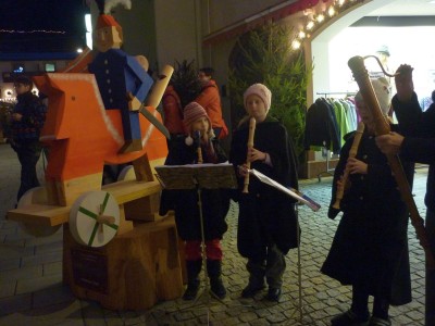 Flöten Kinder Berchtesgadener Advent