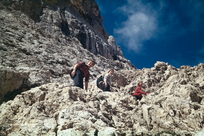Hans Haring auf Bergtour