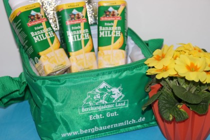 Kühltasche mit BGL Bananemilch