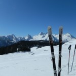 Mit den Touren-Ski auf der Kallbrunnalm