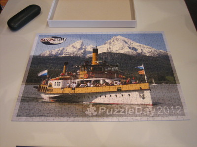 Puzzle-Day 2012 - Chiemsee und Watzmann vereint