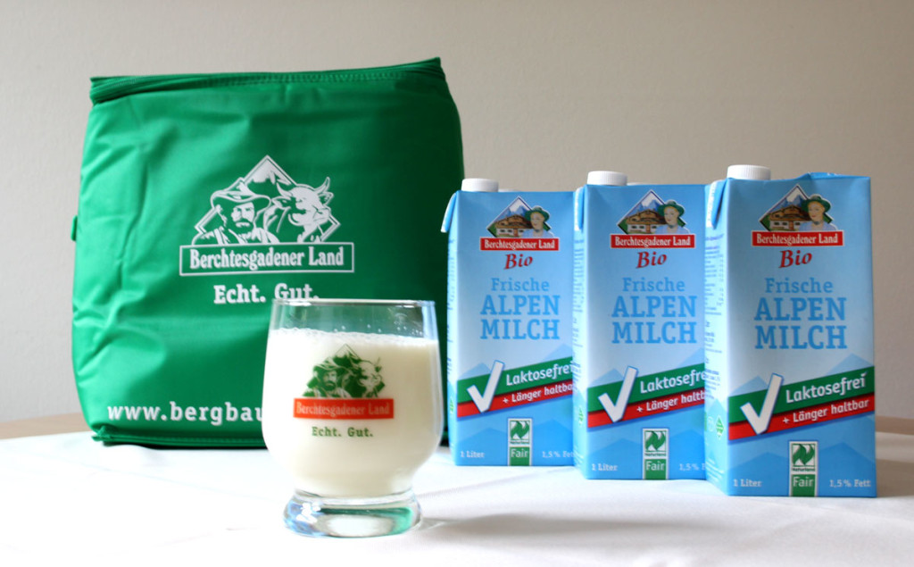 Laktosefreie Bio Alpenmilch