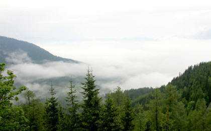 Nebel im Berchtesgadener Land