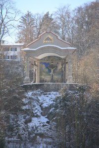Kalvarienkapelle vom Markt aus gesehen