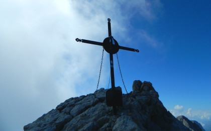 Gipfelkreuz Watzmann Mittelspitze