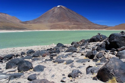 Laguna verde in Bolivien