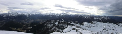 Gipfelpanorama am Untersberg