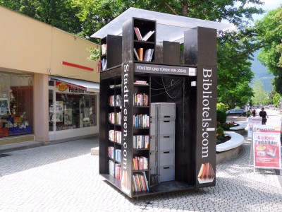 Bücherturm beim StadtLesen