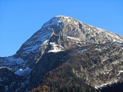 Blick zum Kahlersberg von der Archenkanzel