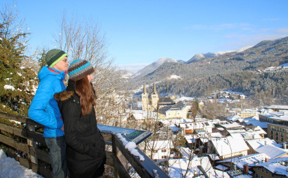 Aussicht von der Soleleitung auf Berchtesgaden