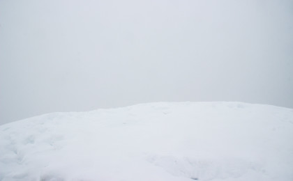 Die "Aussicht" vom Gipfel des 3. Watzmannkindes